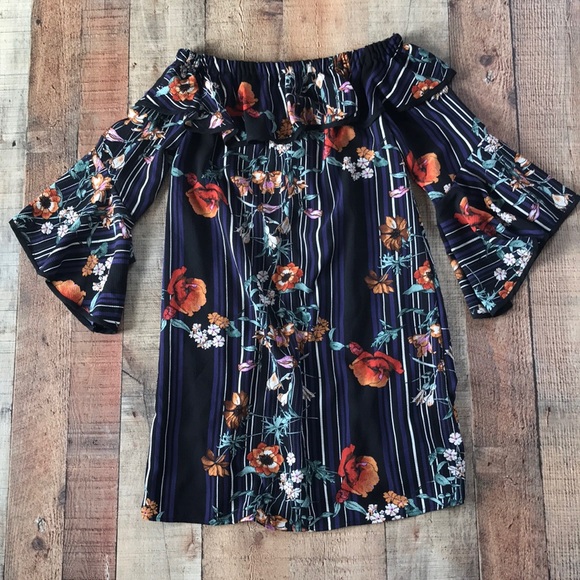 SOLD🎉Urban Romantics Floral Dress - Picture 7 of 7